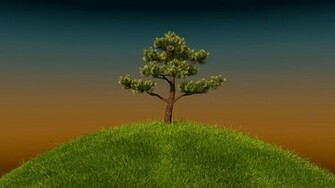 Grass Gradient 3d Render Cinema 4d Background Wallpaper