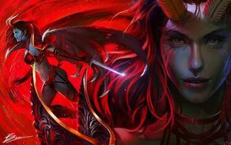 Queen Of Pain Wallpaper HD Dota