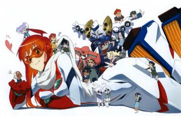 Top Wo Nerae Diebuster Anime Mecha Drawings