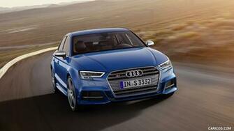Audi S3 Sedan Color Sepang Blue Front HD Wallpaper