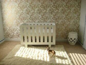 Wallpaper Accent Wall Baby Rooms