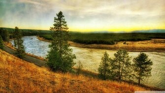 River HDr Wallpaper
