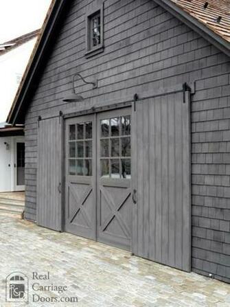 Sliding Barn Door Shutters Garage Doors And Openers By Real
