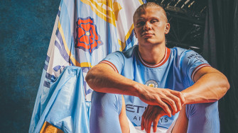 In Pictures Proud Erling Haaland Officially Joins