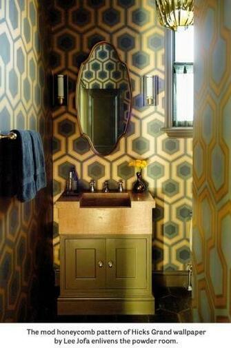 Hicks Hexagon Wallpaper In Loo Cole Son Grand