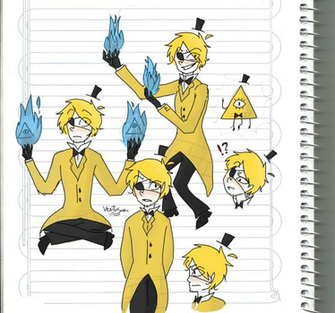 Human Bill Cipher By Ventusonha