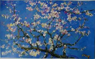 Homage To Van Gogh Almond Blossom Ver Ii