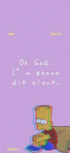 Sad Bart Simpson Wallpaper Top