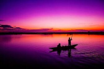 Purple Sunset Wallpaper Opendesktop Org