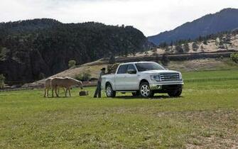 Ford F King Ranch Pickup Truck Wallpaper Background