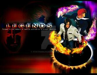 Legends Kyo Kusanagi Iori Yagami Wallpaper By Avathar476