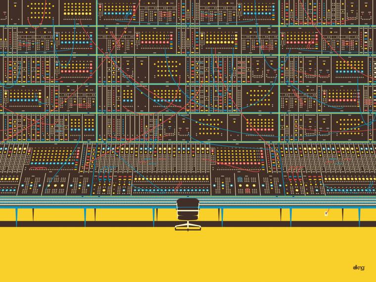 Synthesizer Wallpaper