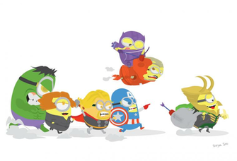 Minions Avengers By Suryasoo