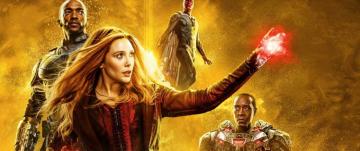 Avengers Endgame Scarlet Witch Falcon 8k Wallpaper