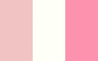 Baby Pink Powder And Baker Miller Three Color Background