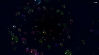 Colorful Bubbles Wallpaper Digital Art