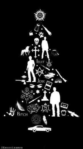Wallpaper Lockscreen Supernatural Christmas Made By Exorcizamos