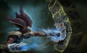 Trundle With Iceborn Gauntlet Lol Wallpaper