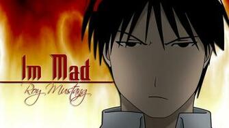 Wallpaper Fma Roy Mustang Boy Brown Hair Eyes