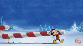 Top Disney Parks Holiday Wallpaper