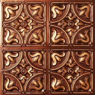 Faux Tin Ceiling Tile Glue Up Tiny Tulips