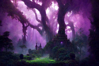 Mystical Forest Wallpaper