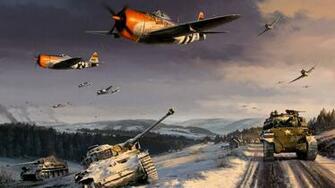 World War Ii Battle Of The Ardennes Sherman Art Drawing Military Tanks