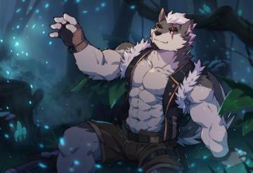 Furry Muscles Anthro Wallpaper Resolution Id