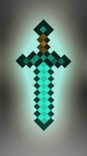 Minecraft Diamante iPhone Wallpaper