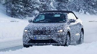 Vw T Roc Cabrio Spy Photos Motor1