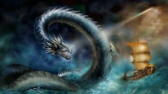 Sea Monster Wallpaper High Definition Quality Widescreen