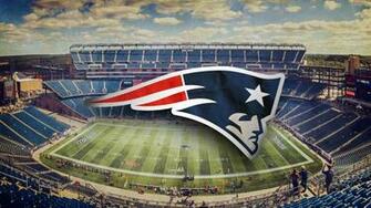 New England Patriots Wallpaper Logo And Stadium Photo HD