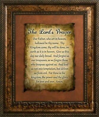 The Lords Prayer Wallpaper