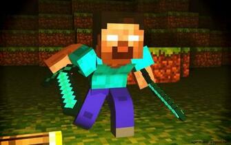 Minecraft Animated Background Wallpaper Herobrine