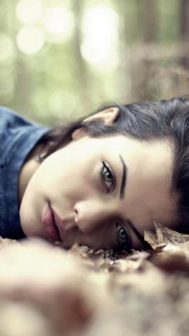 Sad Girl Wallpaper Hair Face Skin Beauty Forehead