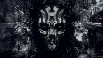 Death Skull Wallpaper Top Background