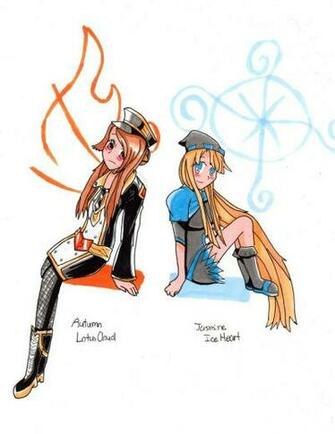 Wizard101 Fire And Ice Wizards By Khrisanthemum