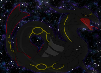 Shiny Rayquaza Redux By Elsdrake