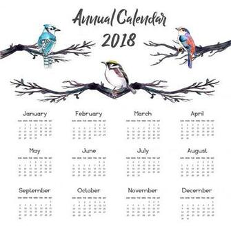 Year Calendar Wallpaper
