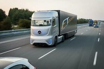 Wallpaper Mercedes Benz Future Truck Cars