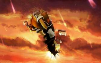 Hearts Sora Keyblade Wallpaper Video Games Kingdom