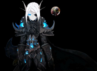 Blood Elf Eyepatch Death Knight By Voqus