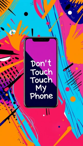 Don T Touch My Phone Wallpaper