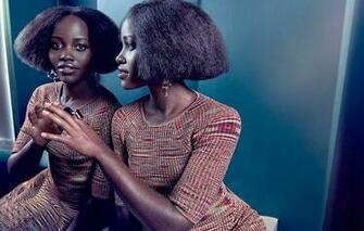 Wallpaper Lupita Nyong O Mirror Girl Black Actress