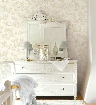 Toile De Jouy Wallpaper From Galerie Wallcoverings Dear Designer