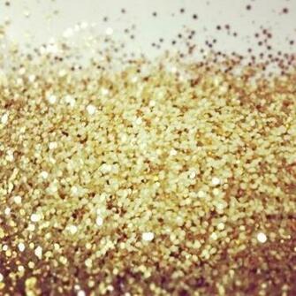 Gold Glitter White Wow