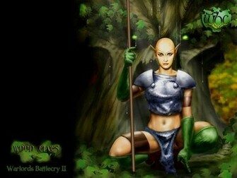 Wallpaper Background Wood Elves