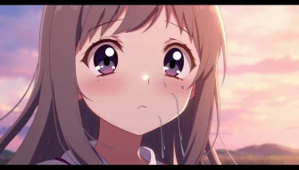 Anime Girl Crying Wallpaper