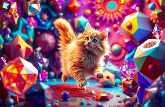 3d Cat Wallpaper