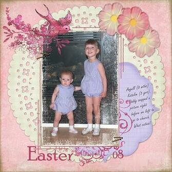 Easter08 Digital Scrapbooking Layouts And Ideas By Vivayne